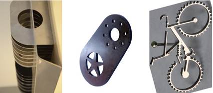 lazè koupe fèy metal machin